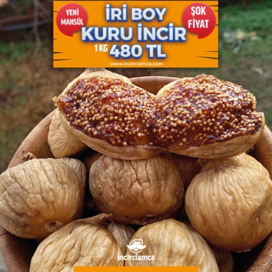 Kuru İncir İri Boy 1kg (Yeni Mahsül)